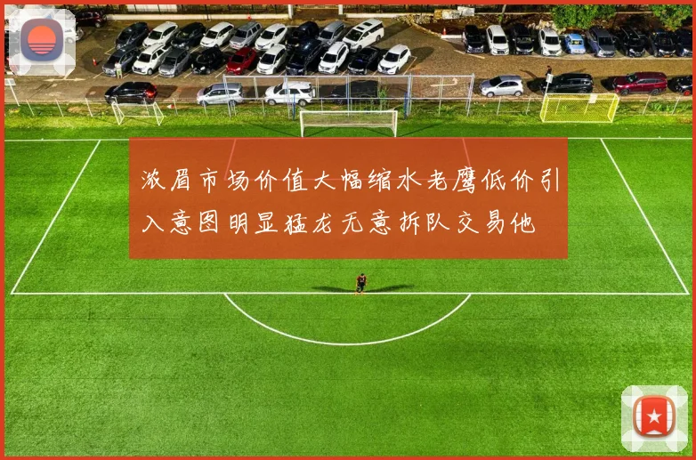 浓眉市场价值大幅缩水老鹰低价引入意图明显猛龙无意拆队交易他
